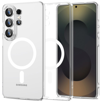 Samsung Galaxy S26 Ultra (SM-S948B/DS) Tech-Protect FlexAir MagSafe Cover Case, Transparent