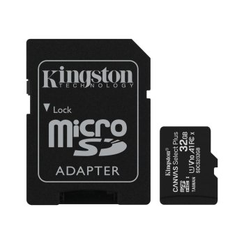 Kingston Memory Card microSDXC Canvas Select Plus (32GB | Class 10 | UHS-I | 100 MB/s)