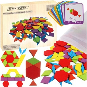 Educational Puzzle Geometric Figures