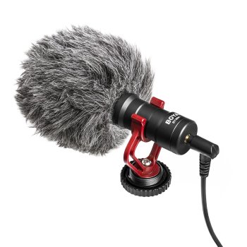 Compact On-Camera Microphone Boya BY-MM1 Cardioid