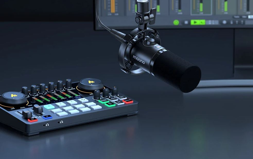 Dynamic Microphone Maono PD200x (black) (4)