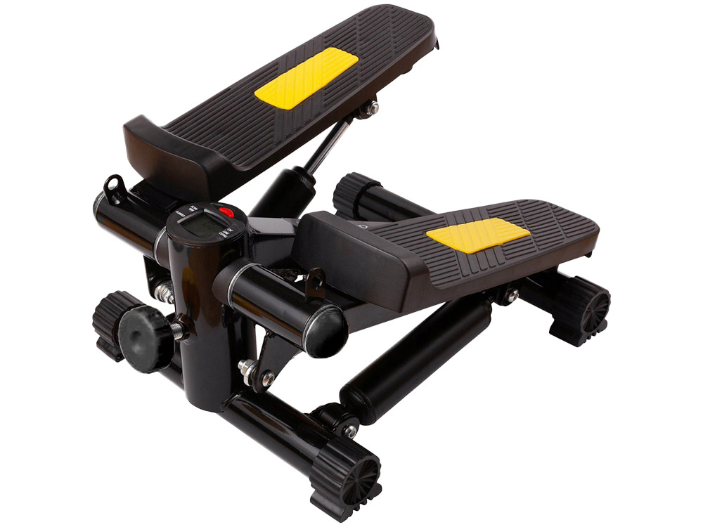 Twist Stepper with Resistance Bands, LCD Counter, Adjustable Resistance (0)