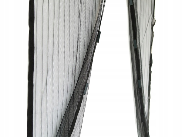 Mosquito Door Mesh Net Anti-Insect Screen - 210X100, Black (2)