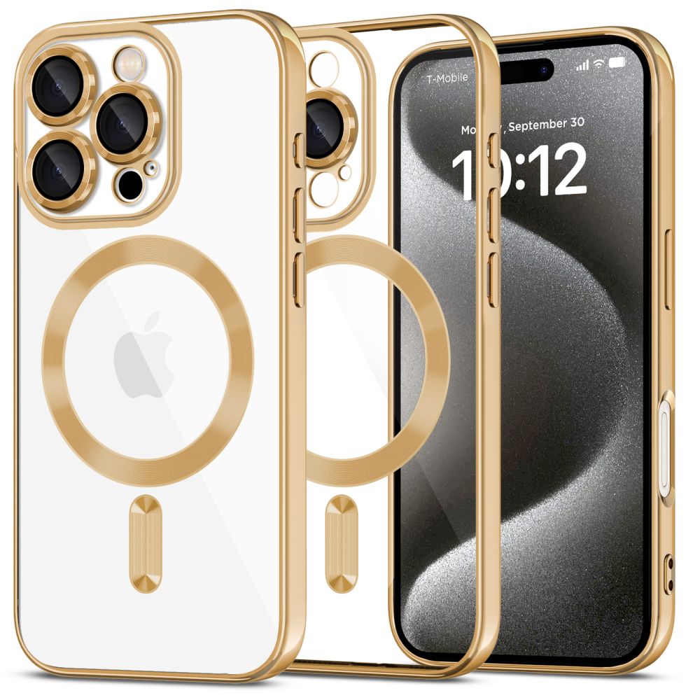 Apple iPhone 16 Pro 6.3'' Tech-Protect MagFlex MagSafe Case Cover, Gold