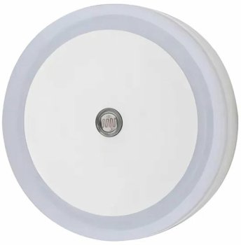 Night LED Light Lamp with Twilight Dusk Sensor, White