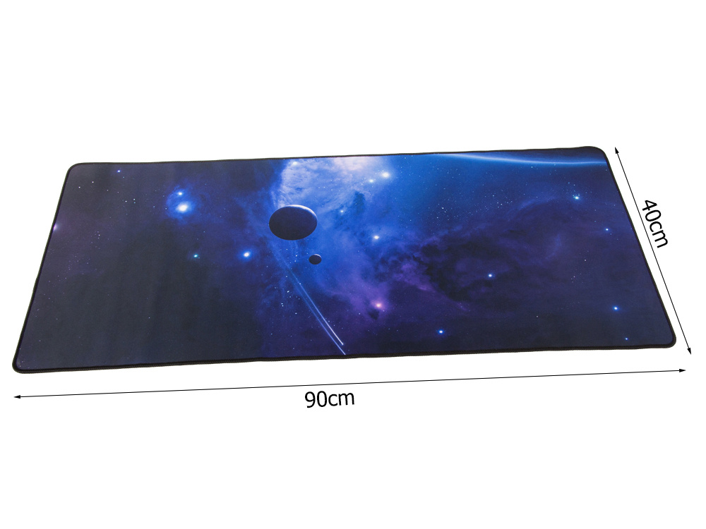 Computer Table Carpet Mat Mouse Pad Cosmos, 30x80cm (1)
