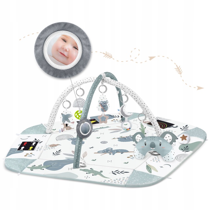 Kids Interactive Educational Mat 136x136cm Koala Nukido (7)