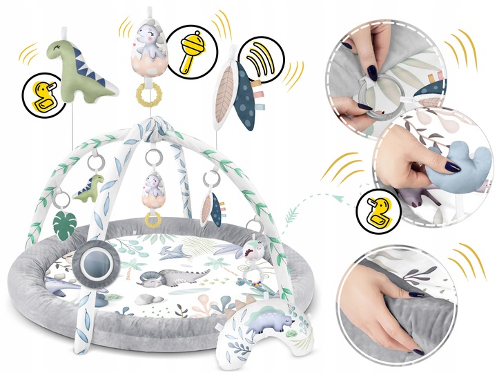 Dino Nukido Kids Interactive Educational Mat (2)