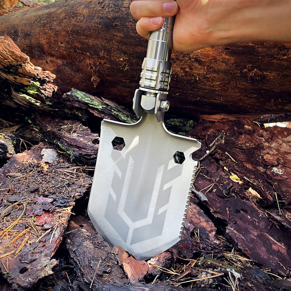 Multifunctional Folding Sapper Shovel 16in1 Survival Knife Screwdriver Glass Breaker (1)