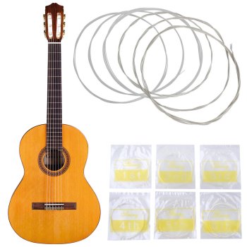 Alice Classical Guitar Nylon Strings, Set of 6 Pcs