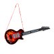 Kids Electric Toy Guitar with Lights and Sounds, Red