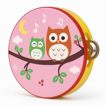 Bakalu Wooden Tambourine for Kids
