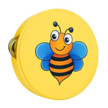 Bee Tambourine Musical Toy for Kids