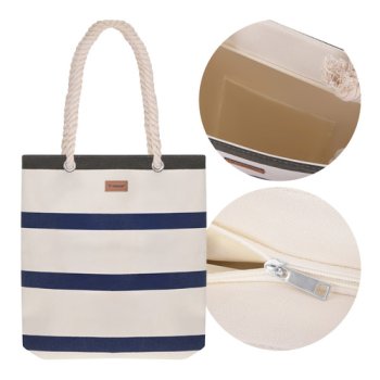 Large Waterproof Beach Bag Trizand 18L Shopper Tote