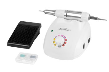 Manicure & Pedicure Nail Milling Machine Sprint 48 Basic 35 W, White, With Foot Pedal
