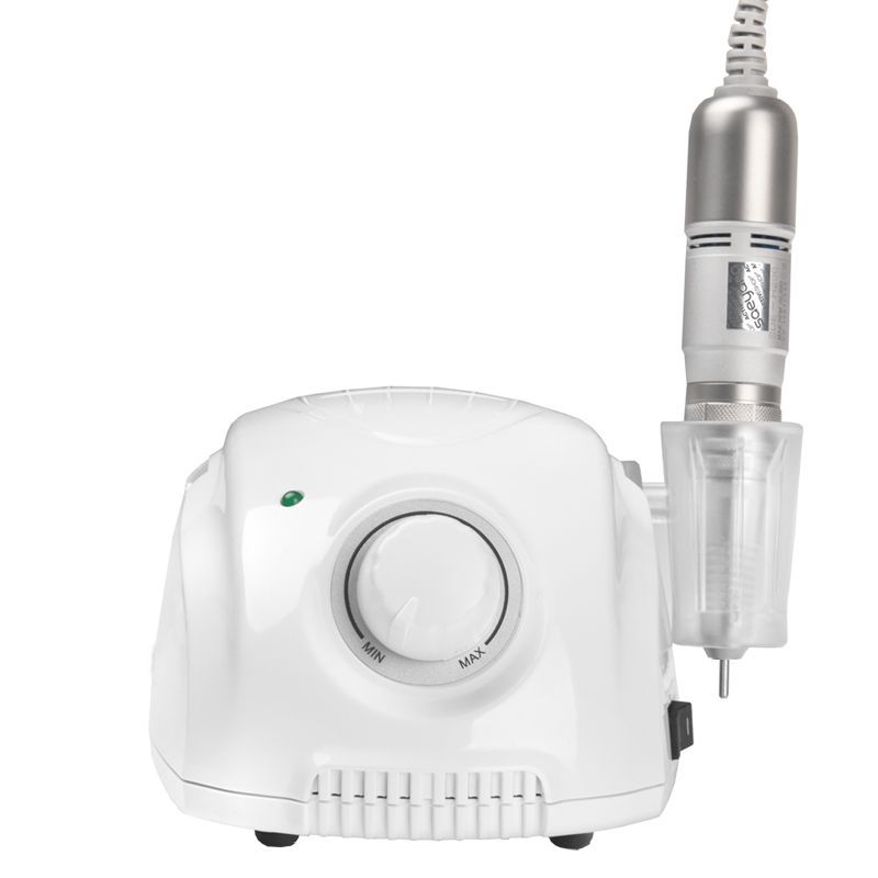 Manicure & Pedicure Nail Milling Machine Saeyang Marathon 3 Champion + H200 45 W, White, With Foot Pedal (1)