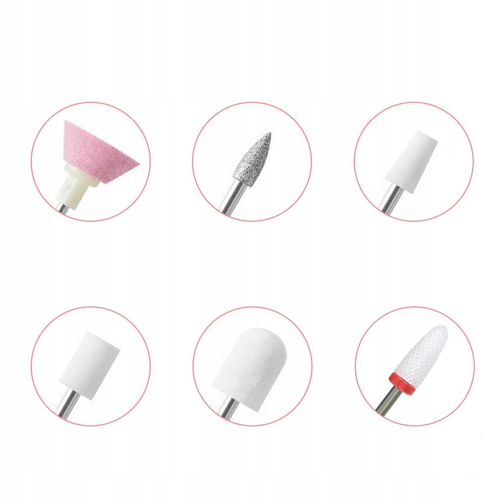 Cordless Nail Drill Machine DA453 for Manicure & Pedicure, White (1)