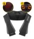 4FIZJO SHIATSU PRO+ Back Shoulder Neck Body Warming Pillow Massager, Black