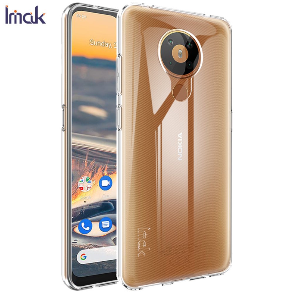 Nokia 5.3 IMAK UX-5 Series TPU Shell Case Cover, Transparent (2)