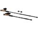 Telescopic Nordic Walking Poles 2pcs, Black