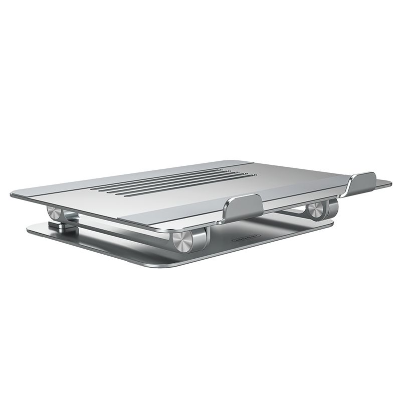 Nillkin ProDesk Adjustable Laptop Stand, Ergonomic Aluminum Riser for Desk, Silver (3)