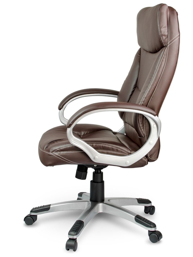 Sofotel EG-223 Ergonomic Leather Office Chair, Brown (1)