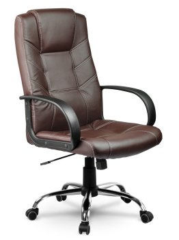 Ergonomic Eco-Leather Office Chair Sofotel EG-221, Brown