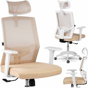 Ergonomic Mesh Office Chair Sofotel Rotar, Beige