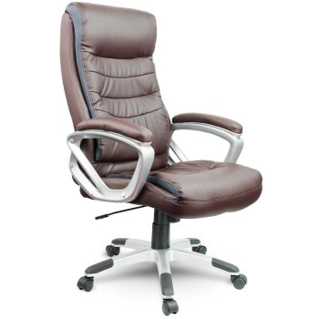 Ergonomic Leather Office Chair Sofotel EG-226, Brown