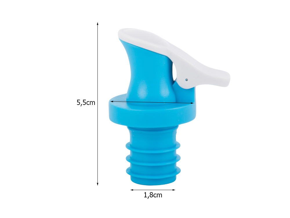 Silicone Pourer with Stopper, 2 pcs (1)