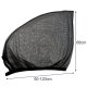 Car Side Window Sunshade Sun Visor Curtain Blind 2 pcs, with rubber bands