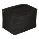 Large Car Trunk Organizer with Insulated Cooler Bag 75x37x32cm, Black