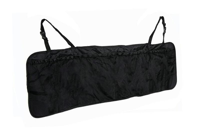 Car Trunk Organizer with 7 Compartments, Black (1)