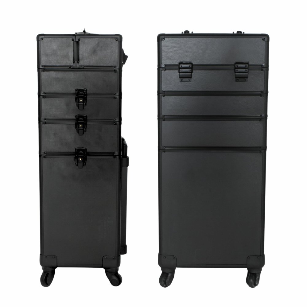 Large Professional Makeup Train Case, black (1)