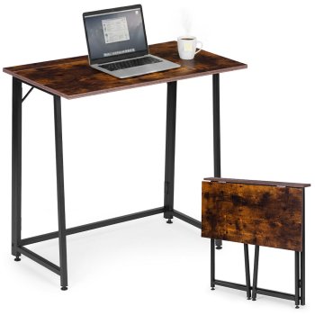 Folding Computer Desk 80x45 cm Small Writing Table for Home Office ModernHome