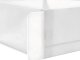 Drawer Organizer for Underwear, Socks, and Clothes with Divider, White