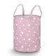 Large Cotton Toy Storage Basket Nukido, Pink