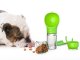 4-in-1 Dog Water Bottle with Food Container & Poop Bag Dispenser 300ml
