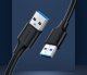 Ugreen USB Type A (Male) - USB Type A (Male) 3.2 Cable 1 m, Black