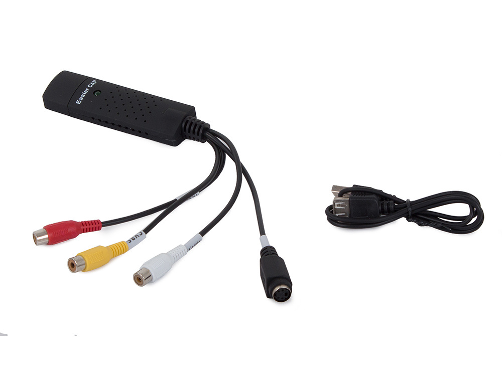 USB Video Grabber VHS to Digital Converter AV Adapter for PC (1)