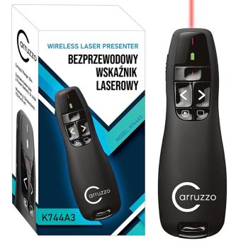 Wireless Presenter Remote with Laser Pointer Carruzzo