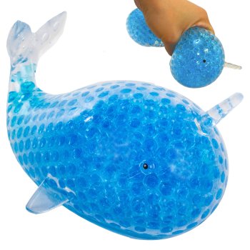 Anti-Stress Squishy Gel Dolphin Sensory Balls Large Crush