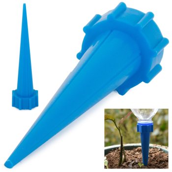 Plastic Drinker Pot Waterer for Plants at Home and Outdoors, up to 500ml, Different colour
