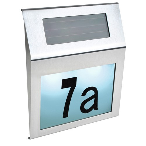 Izoxis Solar Powered LED House Number 24357 with Dusk Sensor (3)
