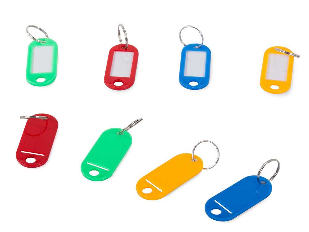 Key Tags with Labels, Set of 100 Pieces (0)