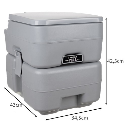 Trizand 24498 Portable Tourism Toilet (5)