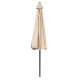 Large Garden Umbrella 3m with Crank and Tilt MultiGarden, Beige