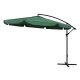 MultiGarden Large 3.5m Cantilever Garden Parasol, Green