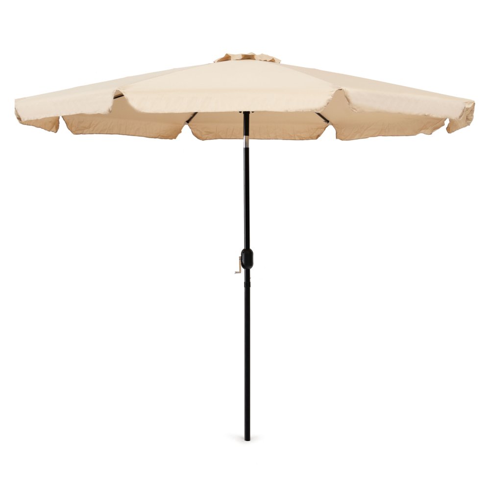 Large Garden Umbrella 3m with Crank and Tilt MultiGarden, Beige (0)