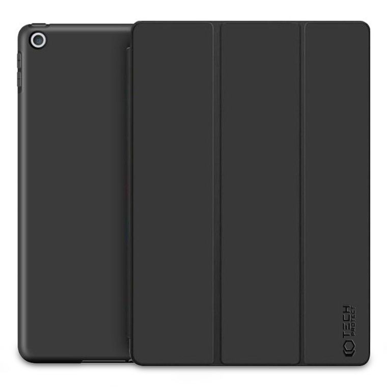 Apple iPad 10.2" 2019 / 2020 / 2021 Trifold Tech-Protect SmartCase Protective Cover Case, Black